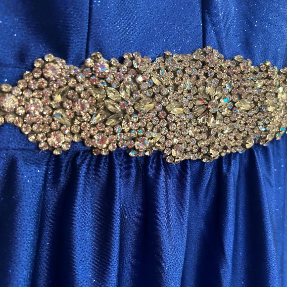 Electric Blue sparkle dress from Windsor - Picture 3 of 4